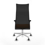 Piqueras y Crespo Chaise de Bureau Albacete XL Orange et Noir