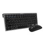 clavier et souris Subblim SUBKBC-OCO020 Noir Gris (2 Unités)