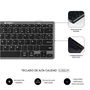 clavier et souris Subblim SUBKBC-OCO020 Noir Gris (2 Unités)