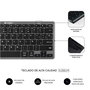 clavier et souris Subblim SUBKBC-OCO020 Noir Gris (2 Unités)