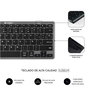 clavier et souris Subblim SUBKBC-OCO020 Noir Gris (2 Unités)