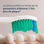 Philips HX6016/87 - Lot de 6 têtes de brosse de rechange C1 White pour brosses à dents électriques - Usage adulte