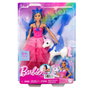 Barbie - Muñeca HadaCornio Zafiro Hrr16 - 65ème Anniversaire Mattel - Poupée avec ailes, corne et animal de compagnie