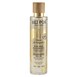 Hei Poa Huile de Monoi Tresor De Polynesie, Huile sèche nourrissante 100 ml