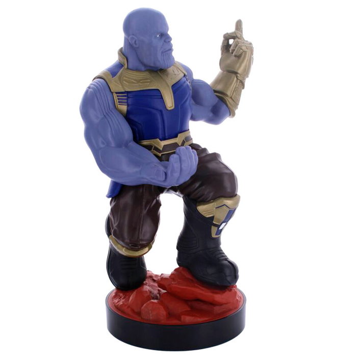 Exquisite Gaming Support de Charge Cable Guy avec Figurine Thanos Marvel 20 cm - Compatible PlayStation 5, Xbox Series, iPhone Exquisite Gaming Support de Charge Cable Guy avec Figurine Thanos Marvel 20 cm - Compatible PlayStation 5, Xbox Series, iPhone