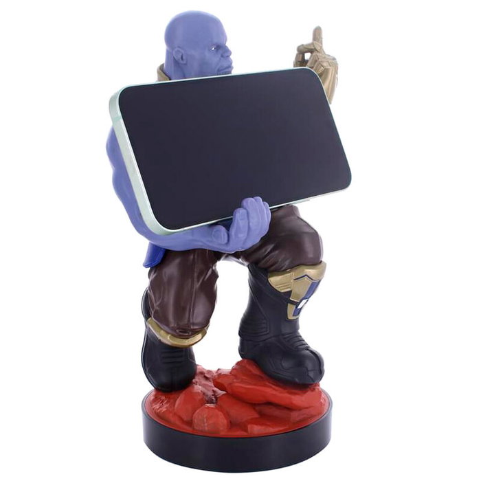 Exquisite Gaming Support de Charge Cable Guy avec Figurine Thanos Marvel 20 cm - Compatible PlayStation 5, Xbox Series, iPhone Exquisite Gaming Support de Charge Cable Guy avec Figurine Thanos Marvel 20 cm - Compatible PlayStation 5, Xbox Series, iPhone