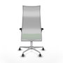 Piqueras y Crespo Chaise de Bureau Albacete Vert et Blanc