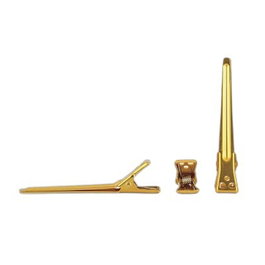 Bifull Lot de 10 pinces à épiler métalliques incurvées de 6,8 cm