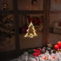 Bambasy Arbre de Noël suspendu avec LED