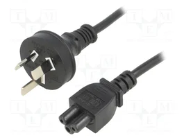 ESPE Câble d'alimentation H03VV-F AS/NZS 3112 (I) vers IEC C5 1,8m