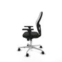 Piqueras y Crespo Chaise de Bureau Jorquera 3D086N0 Noir