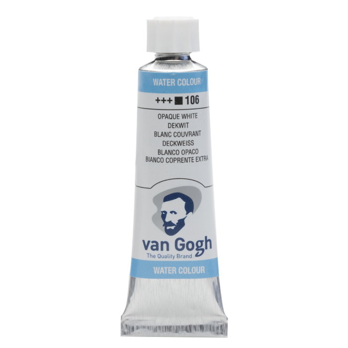 Van Gogh Aquarelle en tube Blanc opaco (106) 10 ml Van Gogh Aquarelle en tube Blanc opaco (106) 10 ml