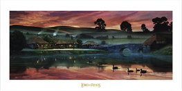 Weta Workshop Le Seigneur des Anneaux Art Print Return to the Green Dragon Inn 59 x 42 cm