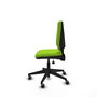 PIQUERAS Y CRESPO Chaise de bureau Elche Asynchrone, Cuir écologique Vert pistache, sans accoudoirs