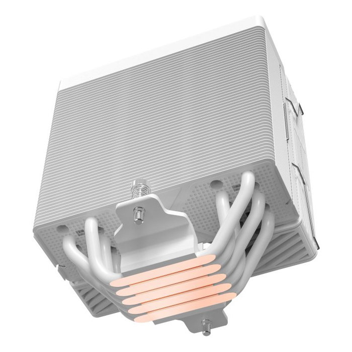 Mars Gaming Ventilateur Dissipateur CPU MCPUX5W Blanc PWM Double Tour Double Ventilateur 120 mm
