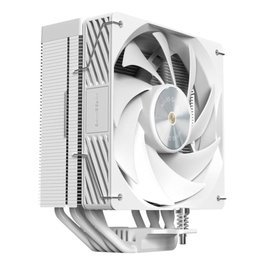 Mars Gaming Ventilateur Dissipateur CPU MCPUX5W Blanc PWM Double Tour Double Ventilateur 120 mm