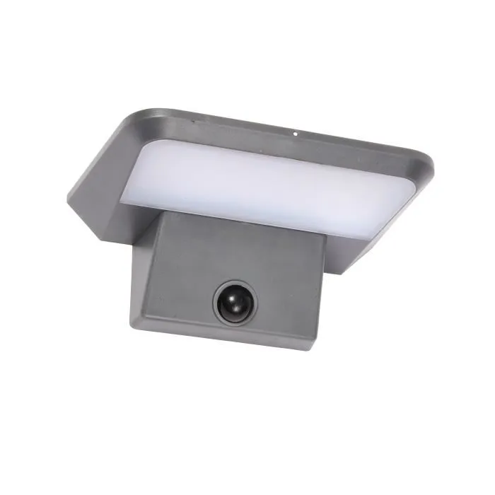 Smart Garden Spot Solaire Mural avec Détecteur de Mouvements - Sentry - 800 Lumens, Éclairage LED Blanc Chaud pour Patio, Garage, Entrée - 7.5 x 15.5 cm Smart Garden Spot Solaire Mural avec Détecteur de Mouvements - Sentry - 800 Lumens, Éclairage LED Blanc Chaud pour Patio, Garage, Entrée - 7.5 x 15.5 cm