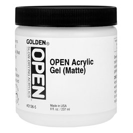 Golden Open Acrylic Gel (Matte) 237 ml