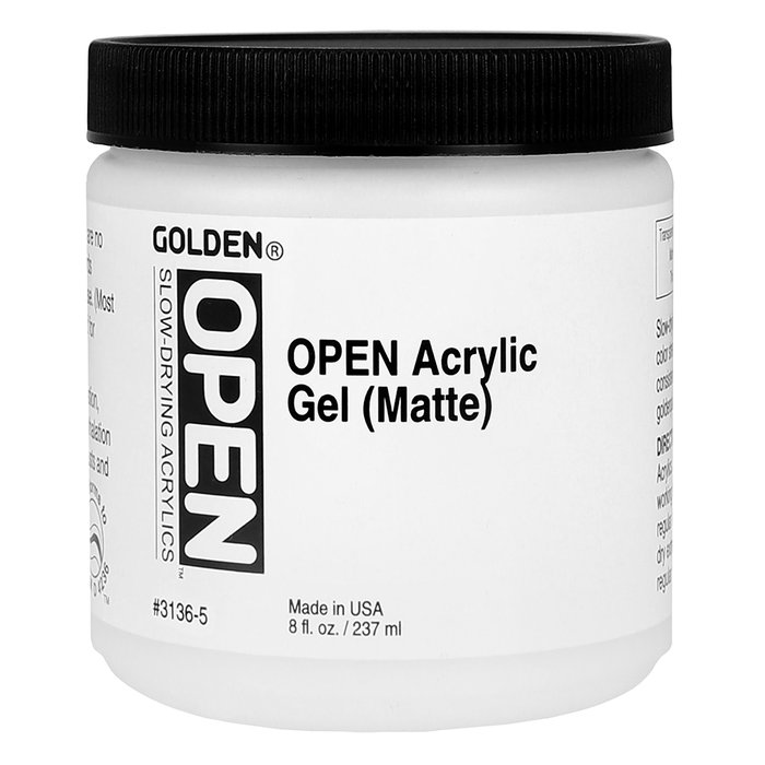Golden Open Acrylic Gel (Matte) 237 ml Golden Open Acrylic Gel (Matte) 237 ml