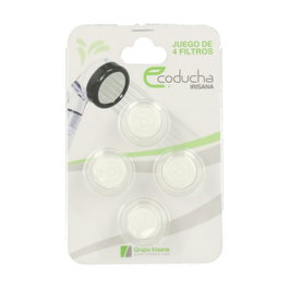 Irisana Filtres Ecoducha, pack de 4 unités