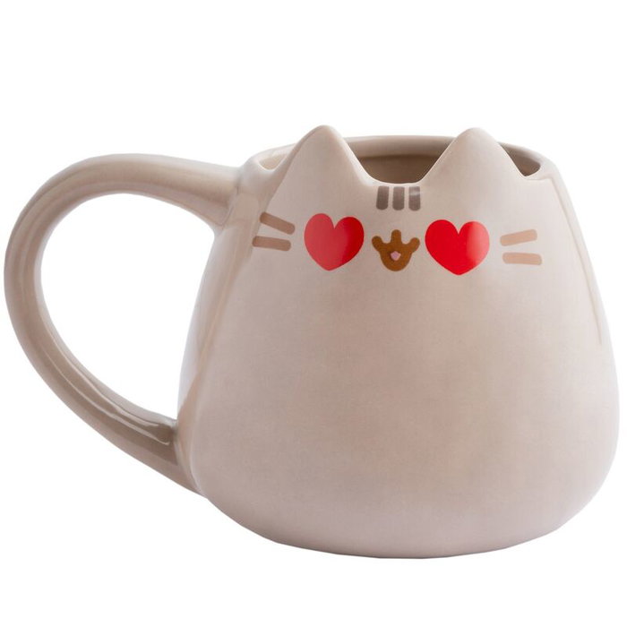 ERIK Tasse Mug 3D Pusheen - Hauteur 14 cm, Poids 404 g, Design original
