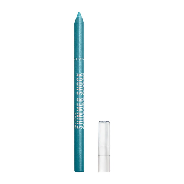 Rimmel London Shimmer Shock Delineador de Ojos #5 Electric Breeze 1,2 g - Gel Eyeliner Multichrome, 24h, Waterproof, Vegan