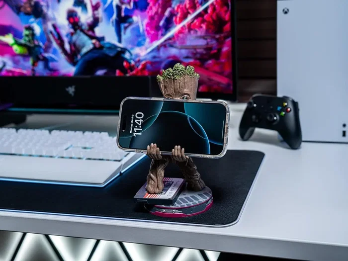 Exquisite Gaming Marvel Cable Guys Smiley Toddler Groot 22 cm Exquisite Gaming Marvel Cable Guys Smiley Toddler Groot 22 cm