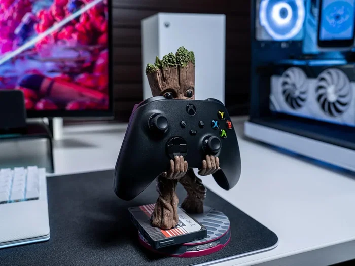Exquisite Gaming Marvel Cable Guys Smiley Toddler Groot 22 cm Exquisite Gaming Marvel Cable Guys Smiley Toddler Groot 22 cm