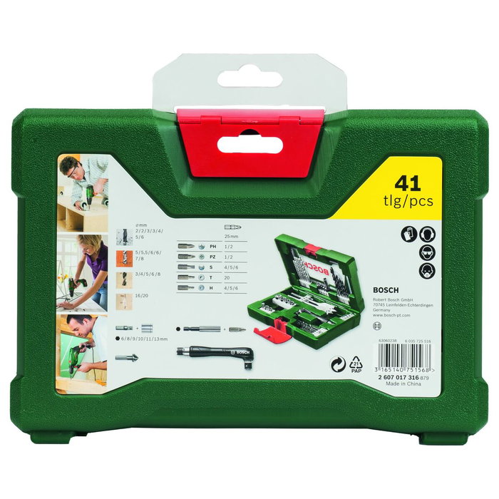 Bosch Coffret d'accessoires V-Line - 41 pièces