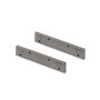 Emuca Ensemble de 2 Entretoise latérale pour le cadre Quartz, Plastique, Titane