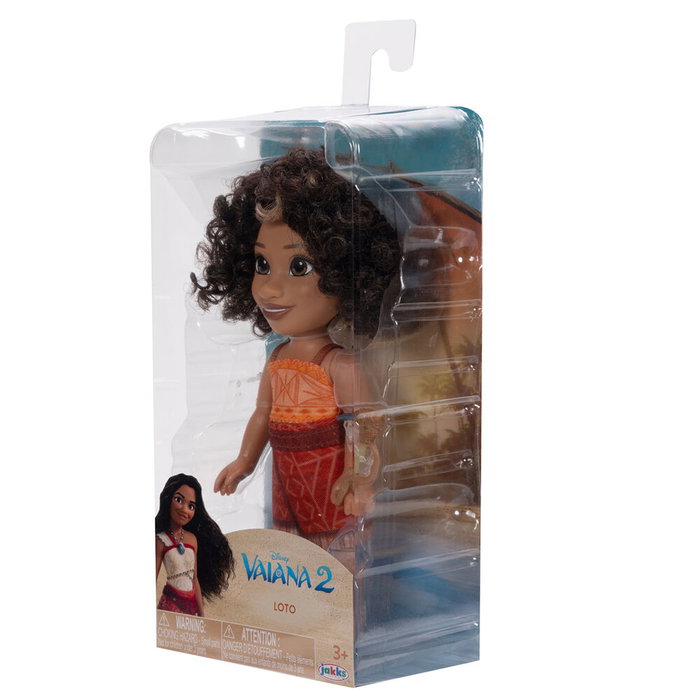 JAKKS PACIFIC Pouponnée Loto Vaiana Moana 2 Disney 15 cm - Figurine articulée