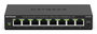 Netgear - Commutateur réseau Gigabit 8 ports, VLAN, design silencieux sans ventilateur, alimentation 12V/1.5A, montage bureau/rack