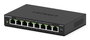 Netgear - Commutateur réseau Gigabit 8 ports, VLAN, design silencieux sans ventilateur, alimentation 12V/1.5A, montage bureau/rack