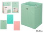 Kipit Boîte Pliante Organisatrice 30x30x45 cm TNT et Carton Couleurs Assorties (Set de 12)