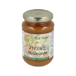 CAL VALLS Confiture de pêches biologique 375g