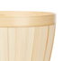 Ibergarden Cache-pot rond bambou naturel 19x16 cm (Set de 24)