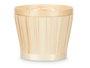 Ibergarden Cache-pot rond bambou naturel 19x16 cm (Set de 24)