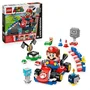 LEGO Mario Kart 72043 Mario Interactif et Kart Standard - Set de construction et jouet interactif pour enfants à partir de 7 ans avec figurines et kart dérapant