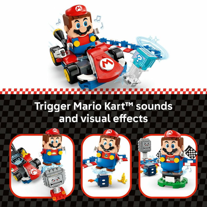 LEGO Mario Kart 72043 Mario Interactif et Kart Standard