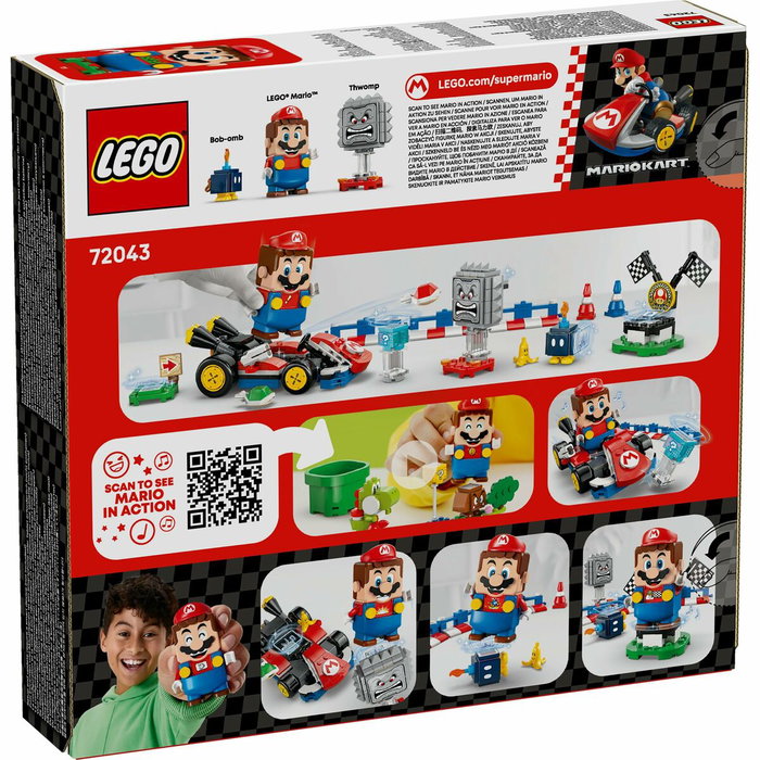 LEGO Mario Kart 72043 Mario Interactif et Kart Standard
