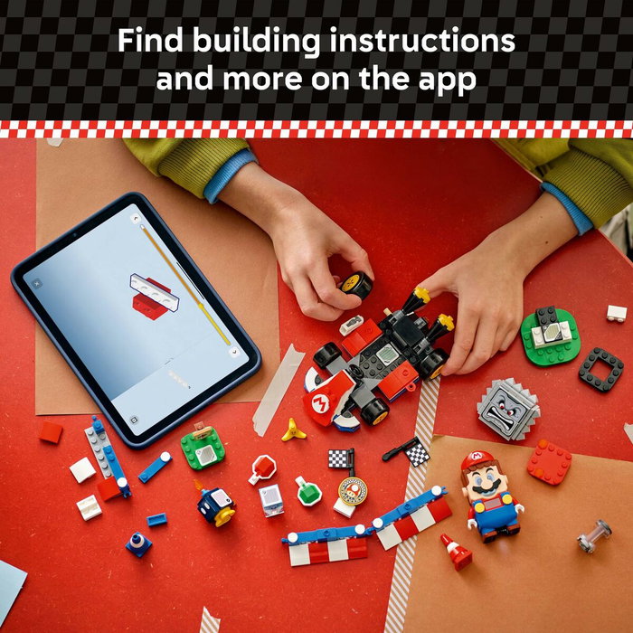 LEGO Mario Kart 72043 Mario Interactif et Kart Standard