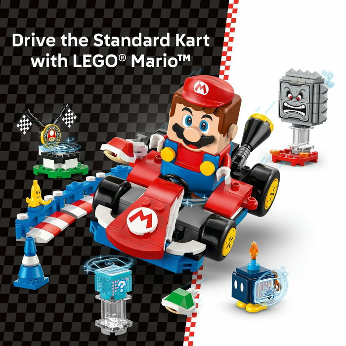 LEGO Mario Kart 72043 Mario Interactif et Kart Standard