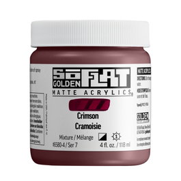 Golden SoFlat Colores Acrílicos Carmesi 118 ml