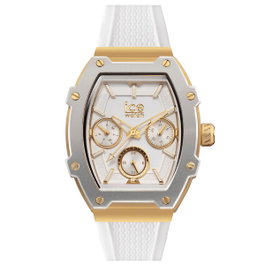 Ice 022871 Montre Analogique Femme Dorée et Blanche