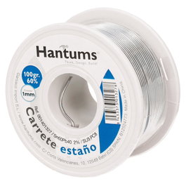 Hantums Carrete de estaño 100gr 60% 1mm