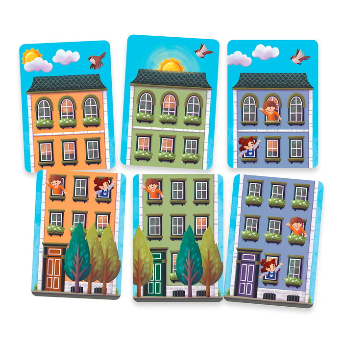 Lúdilo Ciudad Arcoiris 89035 - Jeu de construction familial, dès 5 ans