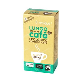 ALTERNATIVA 3 Café Longo 10 capsules biodégradables ECO