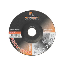 TYROLIT Disque à tronçonner pour acier Braker 125-3-22 Cwa24-Bf42 avec centre enfoncé