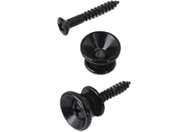YELLOWPTS Pack de 2 supports de fixation pour courroies Stratocaster noir