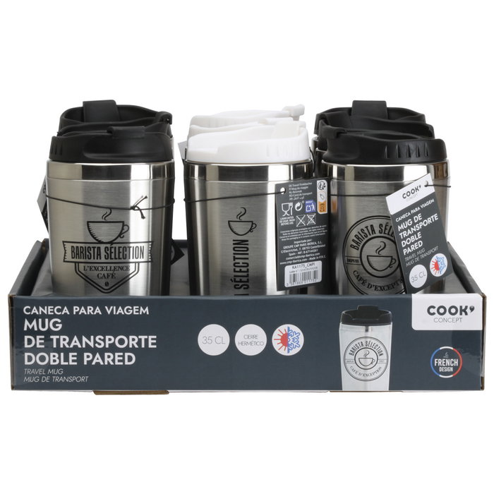 Cook Concept Mug thermique hermétique 350 ml Cook Concept Mug thermique hermétique 350 ml